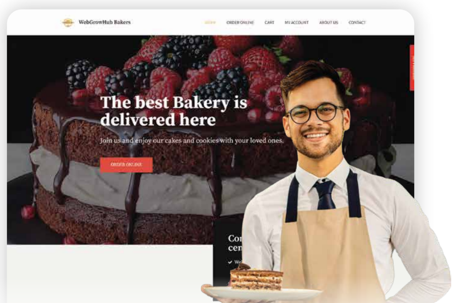 WebGrowHub 360° Bakery Digital Transformation