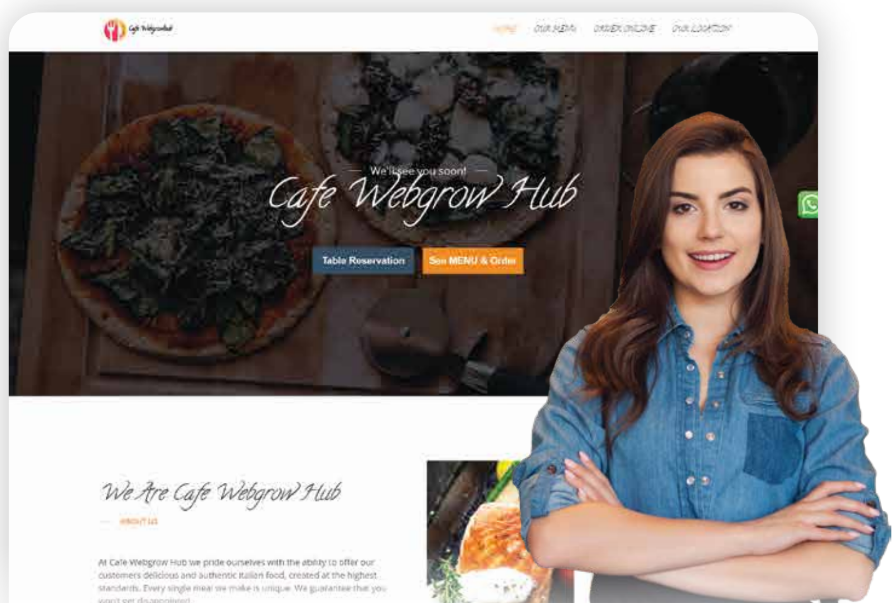 Supercharge your Catering with WebGrowHub 360° Digital Solutions